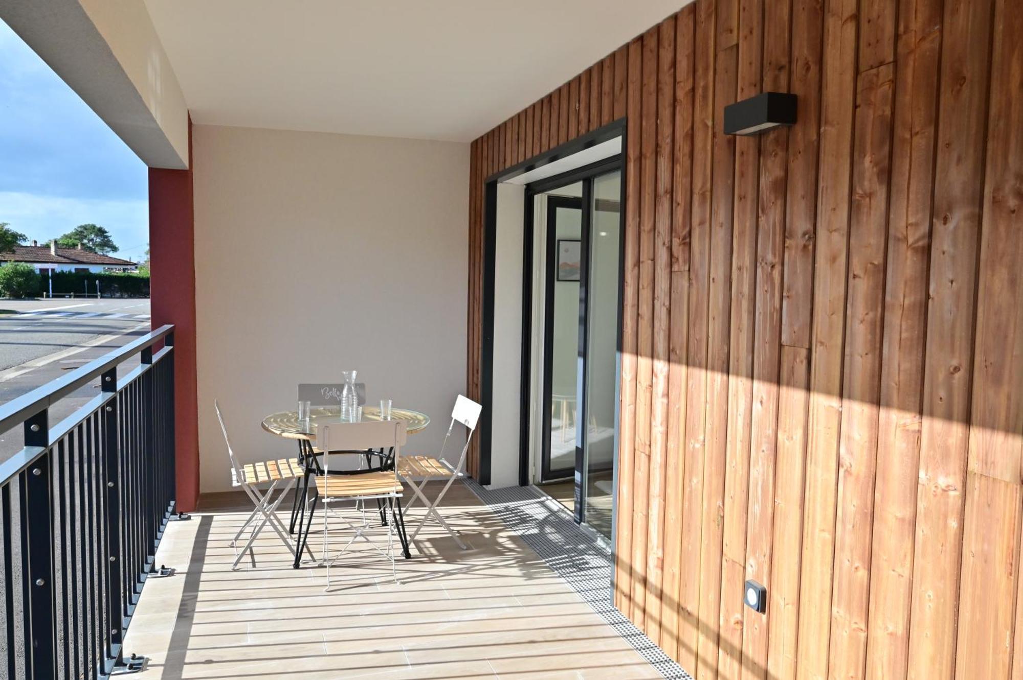 Biscawai Chaleureux Et Cosy Avec Terrasse Apartment Biscarrosse Exterior photo
