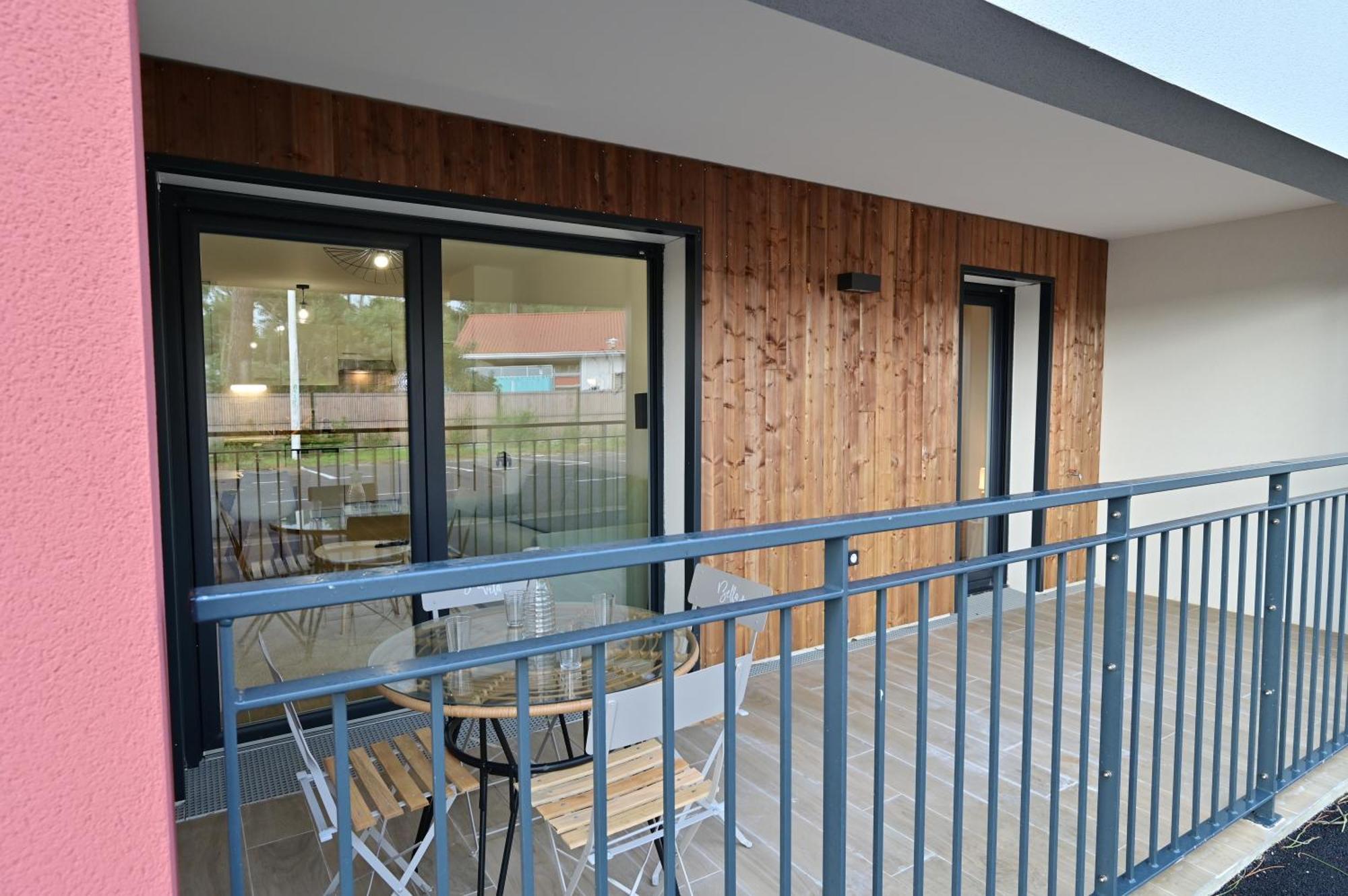 Biscawai Chaleureux Et Cosy Avec Terrasse Apartment Biscarrosse Exterior photo