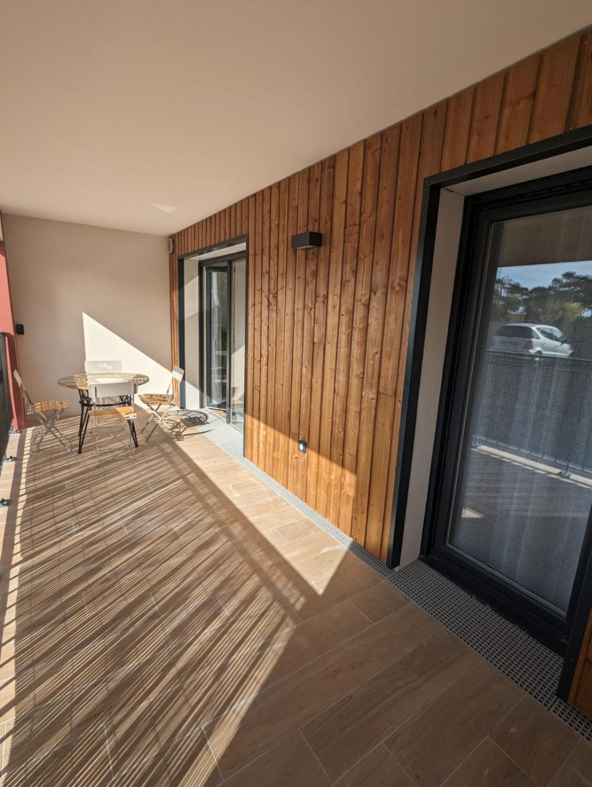 Biscawai Chaleureux Et Cosy Avec Terrasse Apartment Biscarrosse Exterior photo
